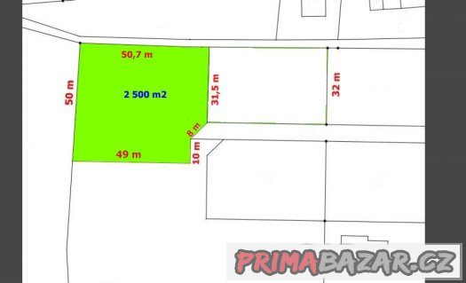 Prodej Stavební pozemek, 2.500 m2, Ropice – fotografie 1
