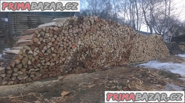 Palivové dřevo SUCHÉ 800 Kč/prmr - rovnané – fotografie 4