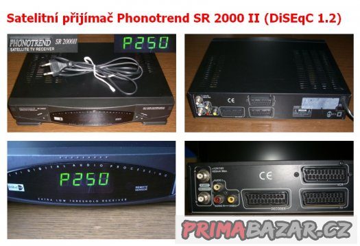Satelitní přijímač Phonotrend SR 2000 II - DiSEqC 1.2 – fotografie 1