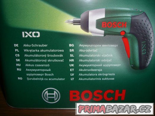 Aku šroubovák BOSCH IXO III – fotografie 3