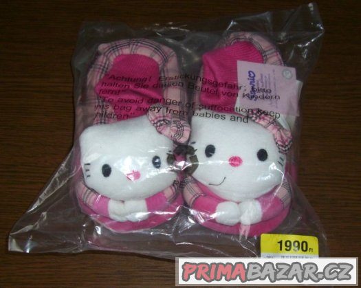 Hello Kitty bačkorky, nové – fotografie 4