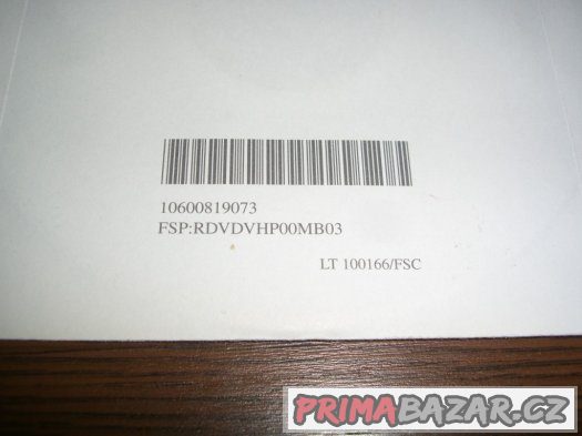Windows Vista Home Premium Recovery DVD CZ FujitsuSiemens – fotografie 3