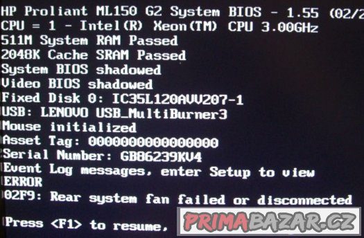 Server HP ProLiant ML 150 G2 – fotografie 5