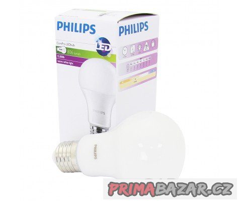 Stmívatelná Úsporná LED žárovka PHILIPS 9,5W závit E27 – fotografie 2