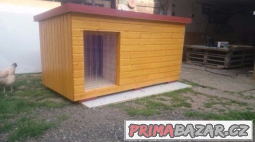Velká psí bouda pro dva psy – fotografie 2