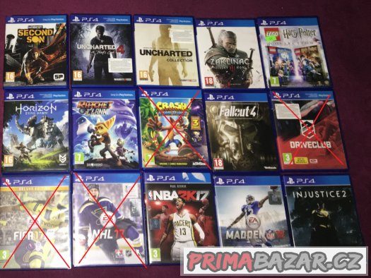 Hry na PS4, jen osobní předání. – fotografie 1