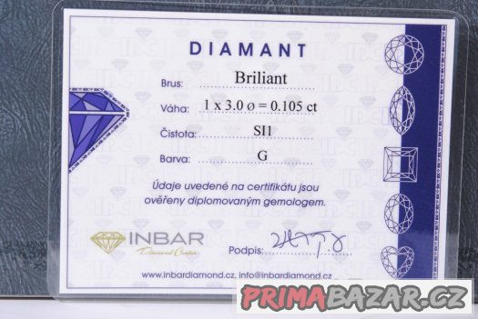 ZLATÝ PRSTEN S DIAMANTEM – fotografie 3