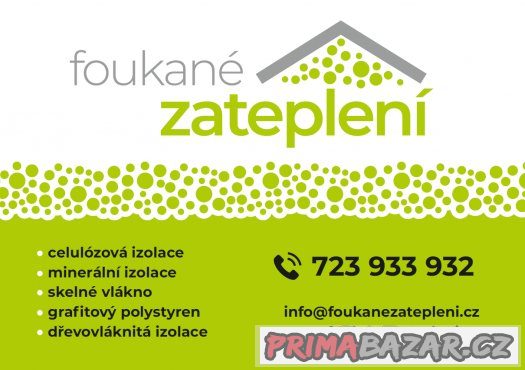 www.foukanezatepleni.cz - celulózová a minerální izolace – fotografie 1