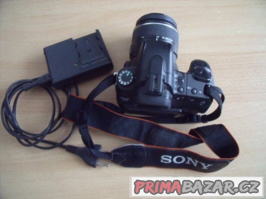 Super zrcadlovka SONY A350 včetně objektivu – fotografie 1