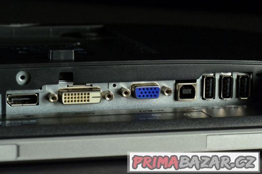 20" LCD Dell (IPS, 4x USB, otáčení pivot 0-90°), skvělý stav – fotografie 3