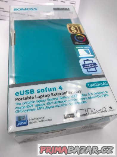 Powerbank pro Macbooky ROMOSS eUSB sofun 4 – fotografie 4