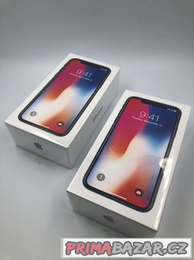 iPhone X 64GB silver - Nerozbalený nový kus – fotografie 1