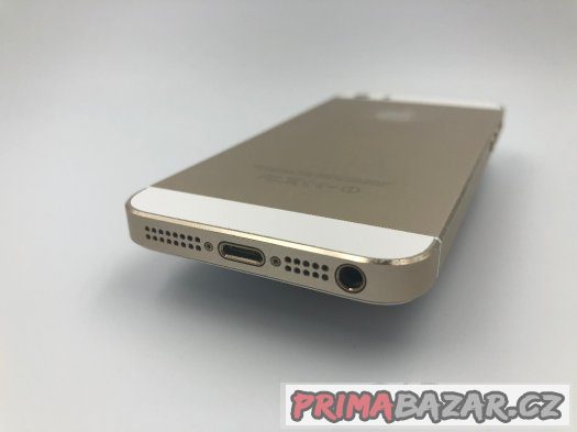 iPhone 5s 16GB zlatý - záruka - super stav – fotografie 2