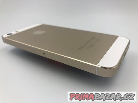 iPhone 5s 16GB zlatý - záruka - super stav – fotografie 3