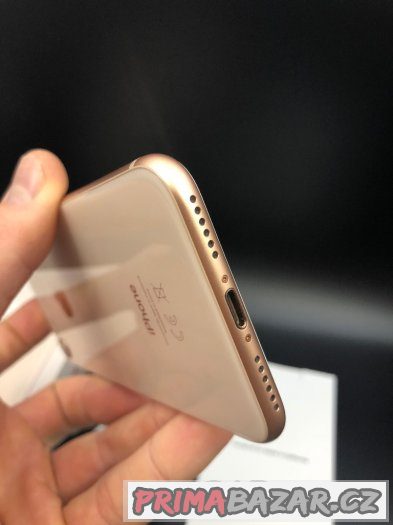 iPhone 8 64GB Gold, stav nového - CZ záruka – fotografie 3
