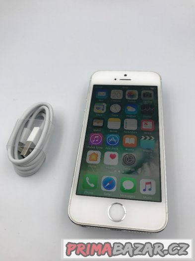 Apple iPhone 5S 16GB Stříbrný – fotografie 1