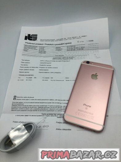 iPhone 6S 64GB Rose Gold - super stav + nová orig. Baterie – fotografie 1