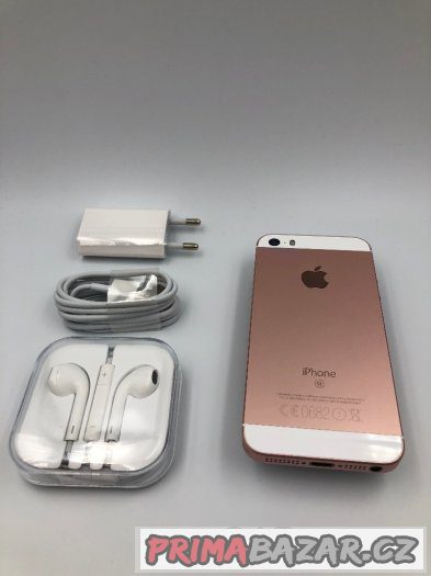 iPhone SE 16GB Růžový - TOP cena – fotografie 1