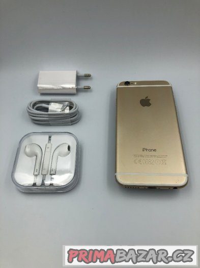 iPhone 6 64GB zlatý - záruka + super cena – fotografie 1