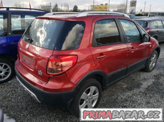 FIAT SEDICI 1,9 JTD 4X4,88 KW.R.V.05/2006.6 RYCHLOSTÍ – fotografie 3