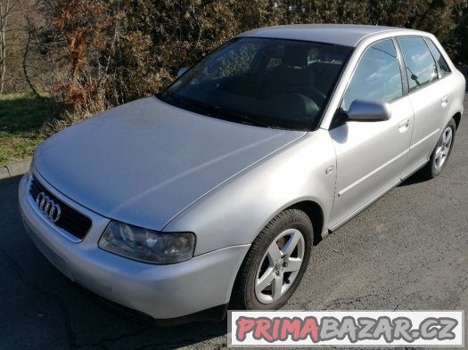 AUDI A3 1,9 TDi 96 KW.03/2002.KLIMA.6 RYCHLOSTÍ – fotografie 1