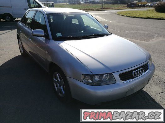 AUDI A3 1,9 TDi 96 KW.03/2002.KLIMA.6 RYCHLOSTÍ – fotografie 2
