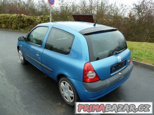 RENAULT CLIO 1,2i 43 KW..02/2003  LPG....KLIMA – fotografie 3