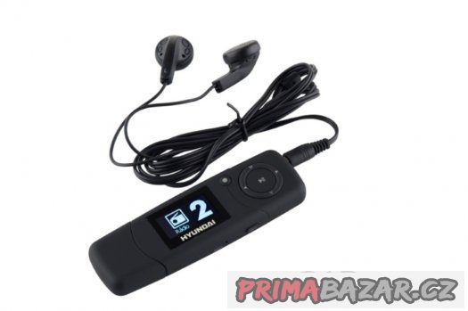MP3 přehrávač Hyundai MP 366 8GB FM B černý – fotografie 1