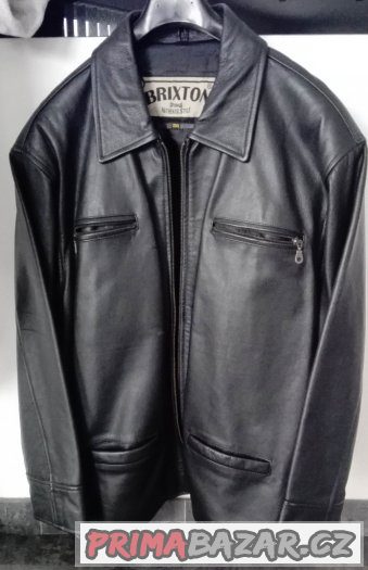 Brixton Original Authentic Style kožená bunda 3XL – fotografie 1