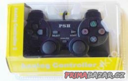 Ovladač pro Sony PS2 vibrační – fotografie 1