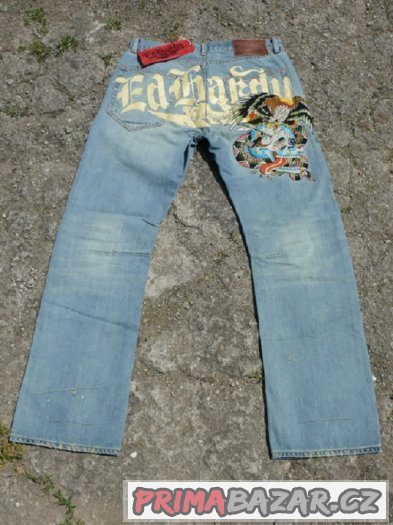 Pánské rifle ED HARDY Eagle Strike - vel. 32/34 – fotografie 5