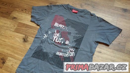 Pánské triko BURTON Street Signature - velikost M – fotografie 2