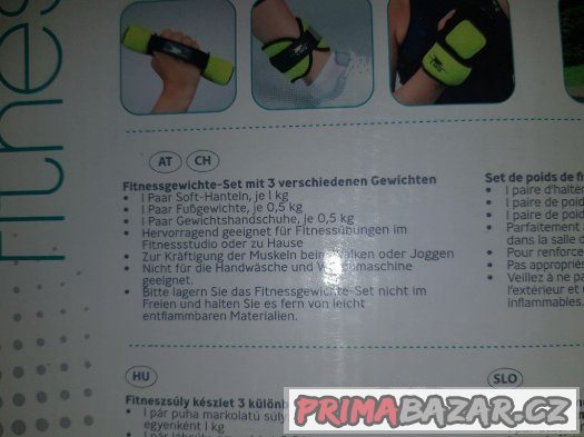 Závaží na ruce a nohy + činky – fotografie 3