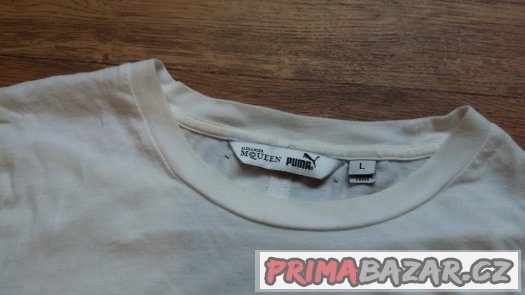 Pánské triko PUMA Alexander McQueen Wings- velikost L – fotografie 1