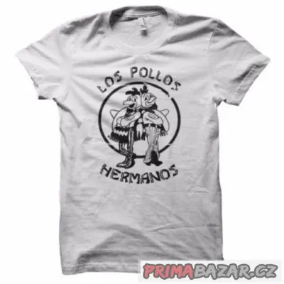 Nové triko Los Pollos Hermanos L-Xl