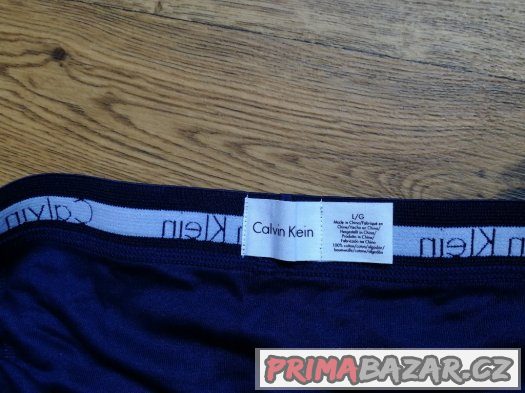 Pánské boxerky CALVIN KLEIN Blue - velikost L/G – fotografie 3