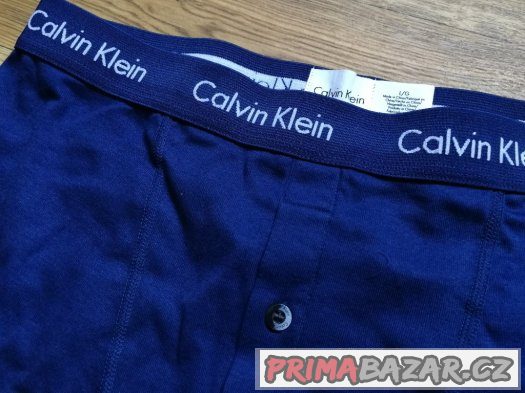 Pánské boxerky CALVIN KLEIN Blue - velikost L/G – fotografie 4