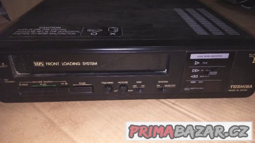 TOSHIBA vhs - video přehrávač – fotografie 1