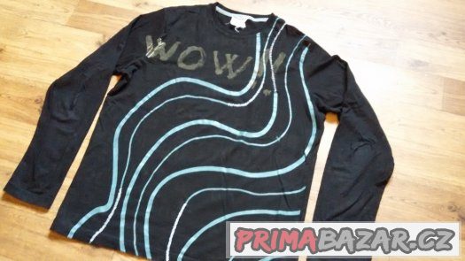 Pánské triko DESIGUAL Black Amazement - velikost L – fotografie 1
