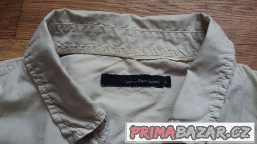 Pánská slim-fit casual košile CALVIN KLEIN JEANS - vel. L – fotografie 2