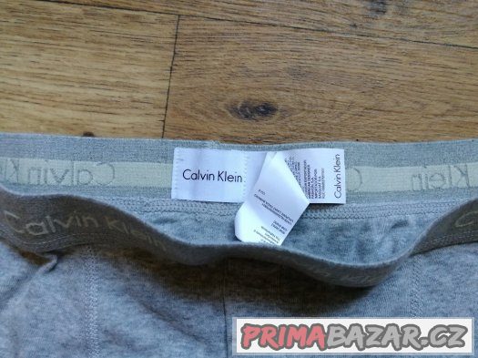 Pánské boxerky CALVIN KLEIN Grey - velikost L/G – fotografie 2