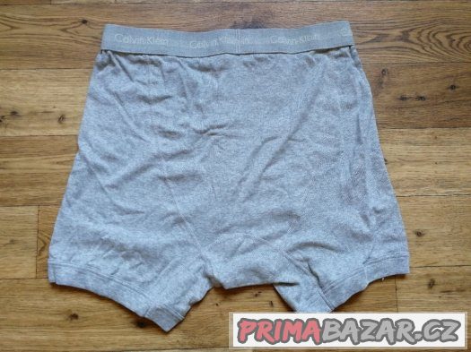 Pánské boxerky CALVIN KLEIN Grey - velikost L/G – fotografie 4