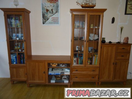 Obývací stěna / obývací pokoj ořech ecco – fotografie 2