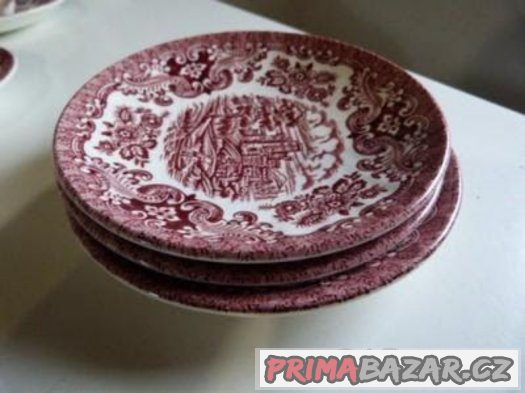 ANGLICKÝ VZÁCNÝ PORCELÁNOVÝ SERVIS CASTLES 1884 – fotografie 3