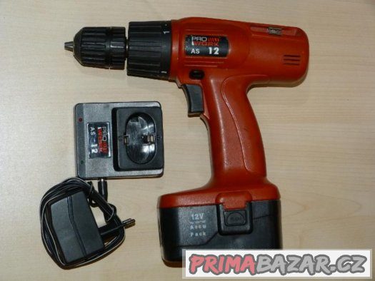 AKU VRTAČKA PRO WORK AS-12 12V FUNKČNÍ – fotografie 1