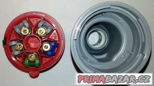 Třífázová vidlice - 5 pólová, 32A / 400V, krytí IP 44, TT – fotografie 4