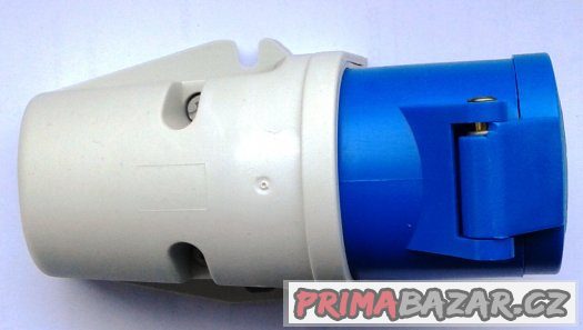 Zásuvka - 3 pólová, 16A / 230V, krytí IP 44 – fotografie 2