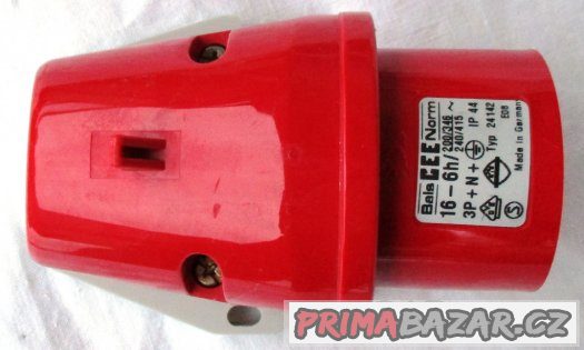 Třífázová přívodka - 5 pólová, 16A / 400V, krytí IP 44 – fotografie 3
