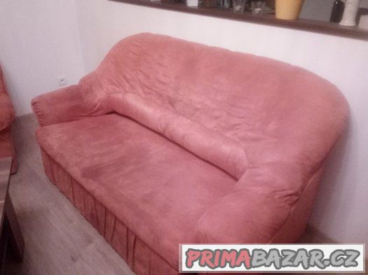 prodam rozkladaci gauc + dve kresla – fotografie 1