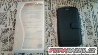 Prodám nepoužitý kožený obal na Samsung S4 mini